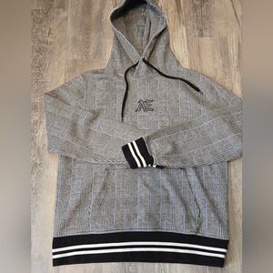 American Eagle Houndstooth Sz M Men's Hoodie. Blue N Black. Lnwot.